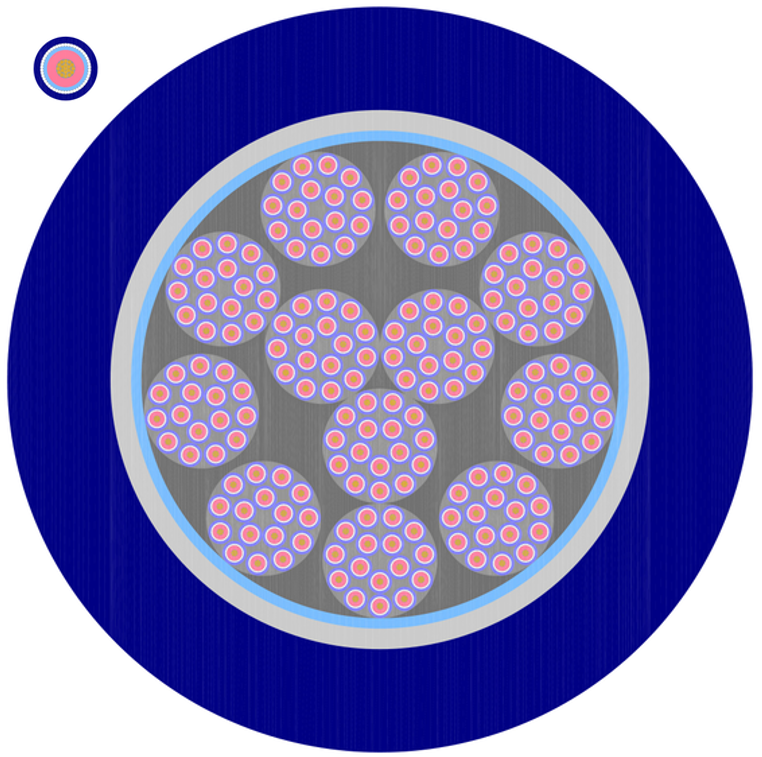 Ultrasound coaxial cable